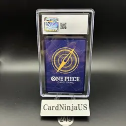 CGC 10 GEM MINT Monkey D. Luffy (Parallel) P-001 P 25th Edition - ONE PIECE Card - Image 2