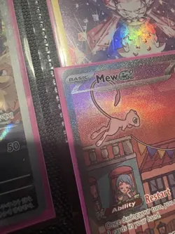 Mew EX SVP 053 Pokemon TCG Scarlet & Violet 151 UPC Promo Card Mint/Nm Condition - Image 3