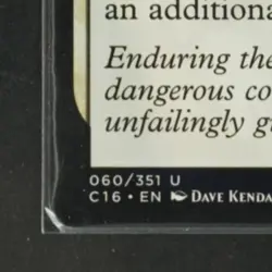 2016 MAGIC: THE GATHERING COMMANDER #060/351 BRAVE SANDS - Image 4