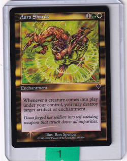 Aura Shards (#233) FOIL * Invasion MTG - Lightly Played - Image 1
