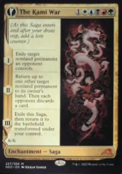 The Kami War - Kamigawa: Neon Dynasty: #227, Magic: The Gathering Lp C288 - Image 1