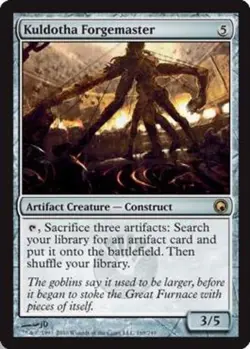 1x Kuldotha Forgemaster Light Play, English Scars of Mirrodin MTG Magic - Image 1