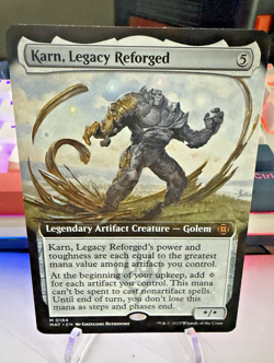 MTG Karn, Legacy Reforged #0184 NM Rare The Brothers’ War BRR Artifact Commander - Image 1
