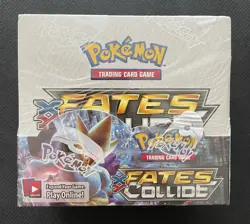 Pokemon XY Fates Collide Booster Box - Factory Sealed - Some Imperfections - Image 1