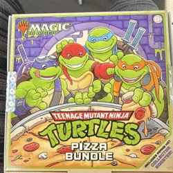 Magic: The Gathering TMNT Pizza Bundle Collector Booster Promo Box - Image 2