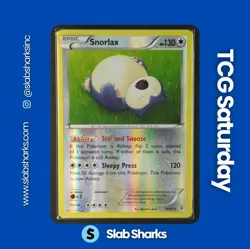 2016 POKEMON GENERATIONS #58/83 SNORLAX REVERSE HOLO - Image 1