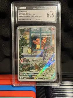 Pokemon Charmander 044 Sv: Scarlet & Violet Promo Holo CGC 6.5 Obsidian Flames … - Image 1