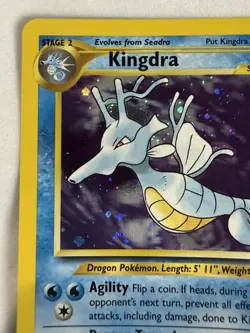 Pokemon Kingdra 8/111 NM Neo Genesis Unlimited Holo Rare - Image 5