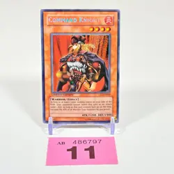 YUGIOH Secret Rare Command Knight CT1-EN003 Lightly Played - Image 3