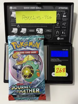 (NEW)🔥32.36g Pokemon TCG Journey Together Booster Pack Factory Sealed ✅ - Image 1