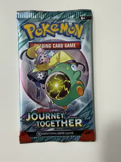 (NEW)🔥32.36g Pokemon TCG Journey Together Booster Pack Factory Sealed ✅ - Image 2