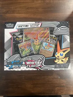 Pokemon BB&WF Victini Illustration Collection Box - New, Sealed - Image 1