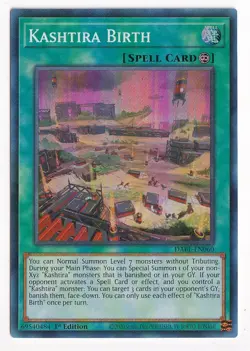 Kashtira Birth Super Rare 1St Edition DABL-EN060 Yugioh - Image 1