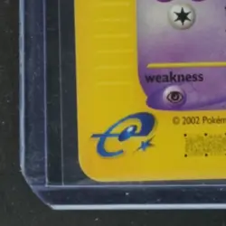 2002 POKEMON EXPEDITION SET #56/165 MEWTWO NON HOLO RARE - Image 4