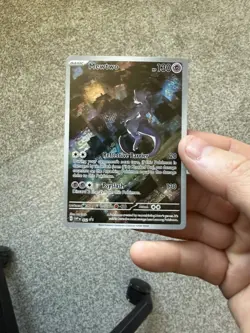 Pokemon Mewtwo SVP 052 Black Star Promo Scarlet and Violet Card - Image 2