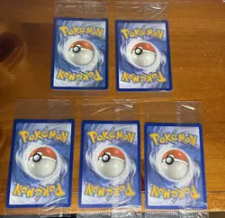 Pokemon Lot of 5x SEALED Mimikyu 075 Promos Paldean Fates - Image 2