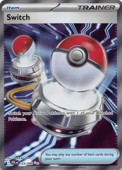 Switch 123/094 Ultra Rare Phantasmal Flames Pokemon Near Mint - Image 1