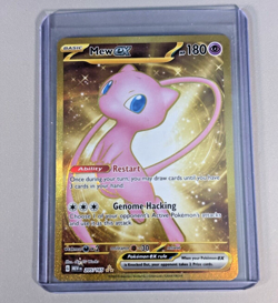 Pokemon TCG Mew ex #205/165 Gold Secret Rare – Near Mint Condition - Image 1