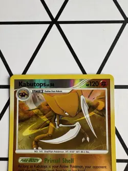 KABUTOPS REVERSE HOLO 6/100 DIAMOND AND PEARL: MAJESTIC DAWN LP POKEMON - Image 3