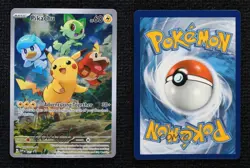 Pikachu (Paldea Evolved ETB) Pokemon Scarlet & Violet Black Star Promo #027 - Image 3