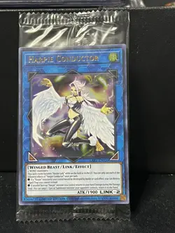 Yugioh Harpie Conductor LTD ED LART-EN026 Ultra Rare SEALED PROMO - Image 1