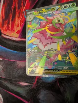 Pokemon Mega Meganium ex 272/217 Ascended Heroes Special Illustration Rare NM - Image 3