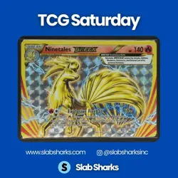 2016 POKEMON XY EVOLUTIONS #16/108 NINETALES BREAK RARE - Image 1