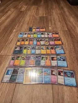 Pokemon 54 cosmos holo promos LOT -english -NO DUPES - Image 1