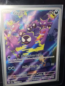 Pokemon TCG Temporal Forces: Ghastly 177/162 Illustration Rare Pack Fresh - Image 1