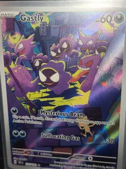 Pokemon TCG Temporal Forces: Ghastly 177/162 Illustration Rare Pack Fresh - Image 2