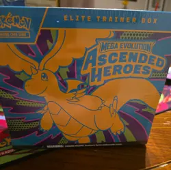 Pokemon TCG Mega Evolution Ascended Heros Elite Trainer Box - Image 1