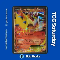 2013 POKEMON XY BLACK STAR PROMO #XY54 BLAZIKEN EX - Image 1