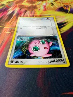 Jigglypuff 53/100 MP-DMG Reverse Holo STAMPED Crystal Guardians 2006 Pokemon TCG - Image 3