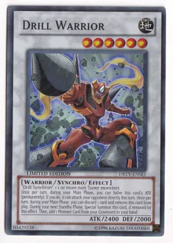 Drill Warrior - DREV-ENSE1 Limited Edition Super Rare - YuGiOh-LP - Image 1