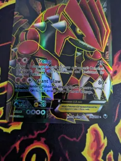 2012 POKEMON BLACK & WHITE DARK EXPLORERS Full Art / Groudon Ex - Image 1