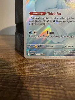 Pokemon Dewgong 097/094 Me02: Phantasmal Flames Illustration Rare Holo English - Image 4