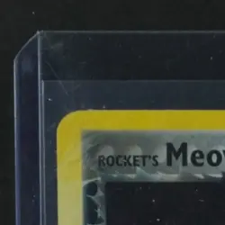 2004 POKEMON EX TEAM ROCKET RETURNS #46/109 ROCKET'S MEOWTH REVERSE HOLO STAMPED - Image 3