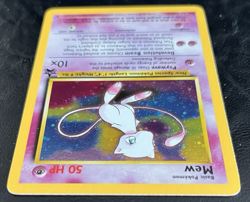 Mew Holo #9 WOTC Black Star Promo Pokemon TCG 2000 Swirl nm - Image 4