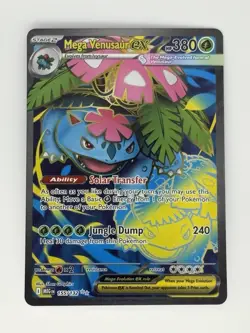 Pokemon TCG Mega Venusaur EX 155/132 Ultra Rare Mega Evolution - Image 1