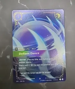 Riftbound League Of Legends - Defiant Dance 196/221 - Spiritforged - LP - Image 2