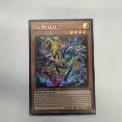 Yugioh! TCG - Ice Ryzeal - Prismatic Secret Rare - 2025 Mega-Pack - MP25-EN119 - Image 1
