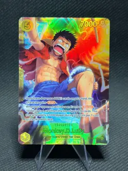 ONE PIECE OP15-119 SEC Monkey D Luffy Adventure on KAMI's Island English - Image 1