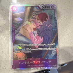 One Piece Donquixote Rosinante OP10-072 Holo Character 6000 Power 5 Japanese - Image 1
