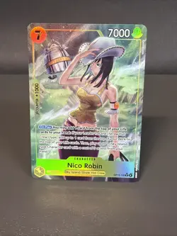 Nico Robin (Alt) OP15-109 R Adventure on KAMI's Island ONE PIECE ENGLISH OP15 - Image 1