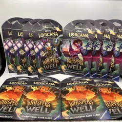 Disney Lorcana Whispers In The Well TCG 🔥 Lot Of 12 Sealed Booster Packs-Mint - Image 1