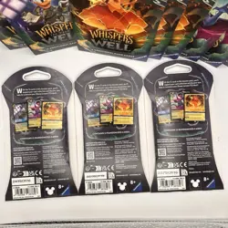 Disney Lorcana Whispers In The Well TCG 🔥 Lot Of 12 Sealed Booster Packs-Mint - Image 3