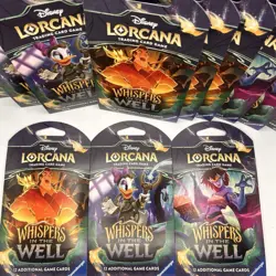 Disney Lorcana Whispers In The Well TCG 🔥 Lot Of 12 Sealed Booster Packs-Mint - Image 5