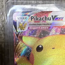 Pokemon Pikachu VMAX SWSH062 Sword & Shield Promo Holo 310HP Electric Card - Image 5