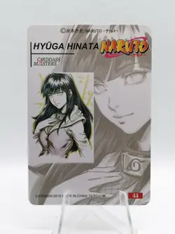 Hyuga / Uzumaki Hinata - Naruto - Comic Styled Anime Game Waifu Card - Image 2
