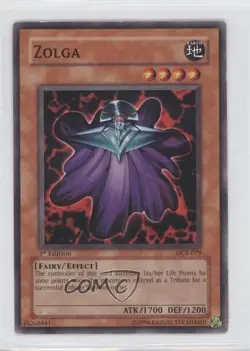 Zolga 1st Ed. YuGiOh Dark Crisis #DCR-079 2003 READ - Image 1